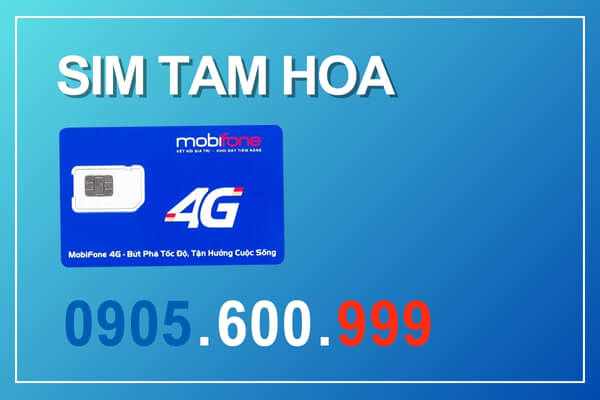 Sim số đẹp Mobi Tam Hoa